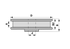 AL-KO Spannrolle 402902 Maß A 10 mm AL-KO
