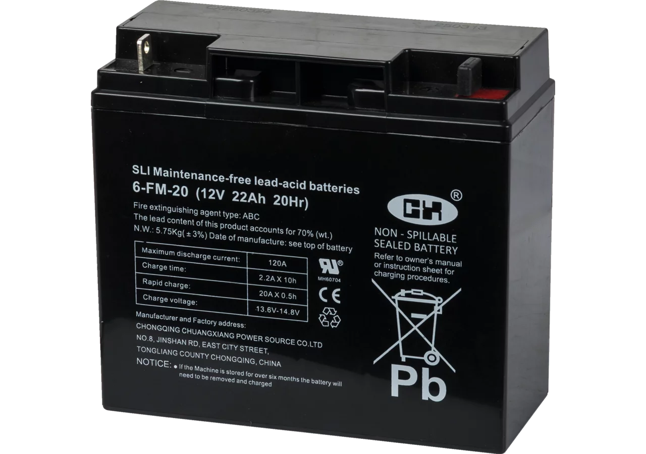 AL-KO Batterie NP12-20, 12 V, 20AH 451000, 493414 AL-KO