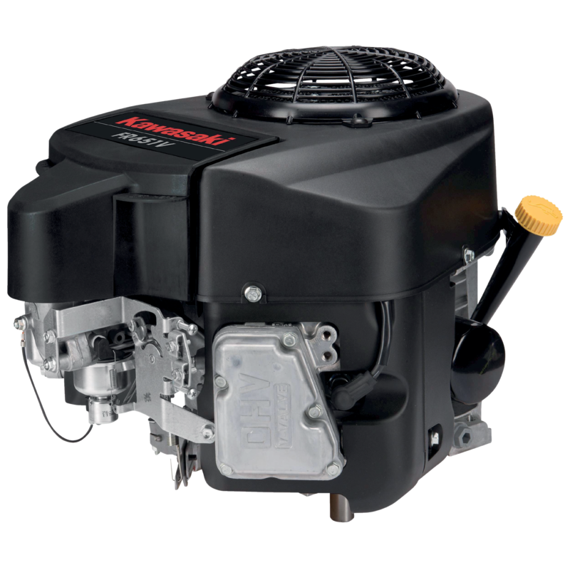 Kawasaki Motor komplett 18,8 PS, mit KW AD 28,6 mm x L 108,8 mm Kawasaki FR651V-AS55 – Zweizylinder V- OHV Kawasaki