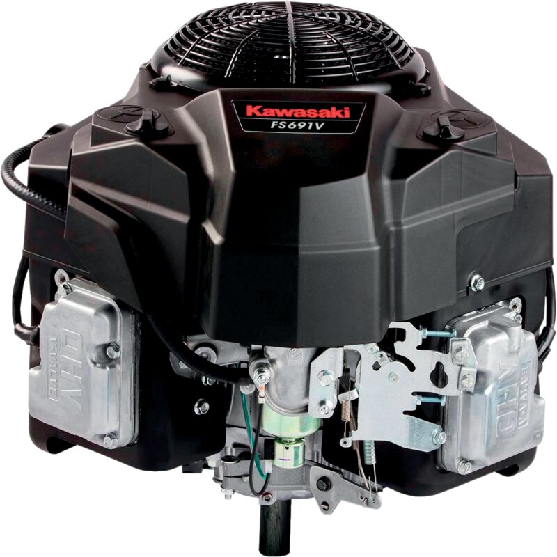 Kawasaki Motor komplett 20,6 PS, mit KW AD 25,4 mm x L 80 mm Kawasaki FS691V-AS51 – Zweizylinder V- OHV Kawasaki