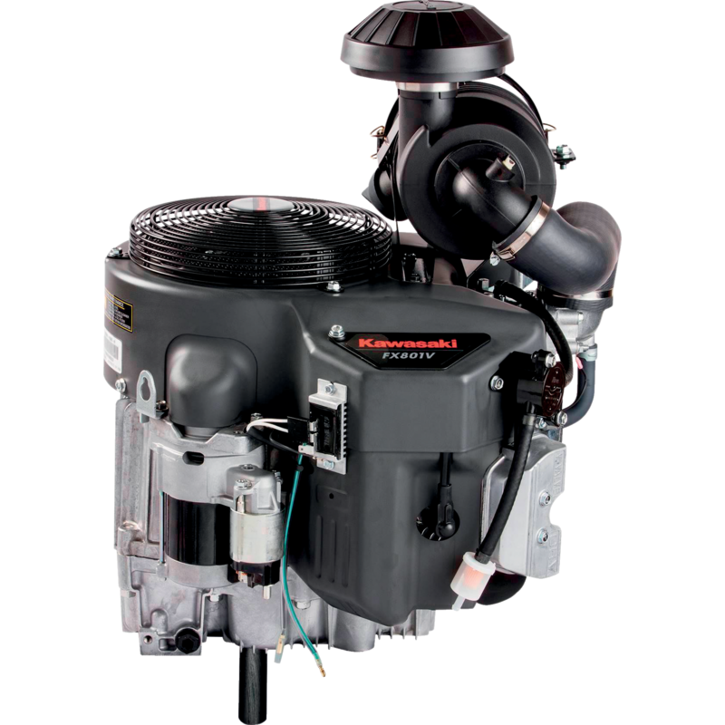 Kawasaki Motor komplett 25,3 PS, mit KW AD 28,6 mm x L 108,8 mm Kawasaki FX801V-AS00 – Zweizylinder V- OHV Kawasaki