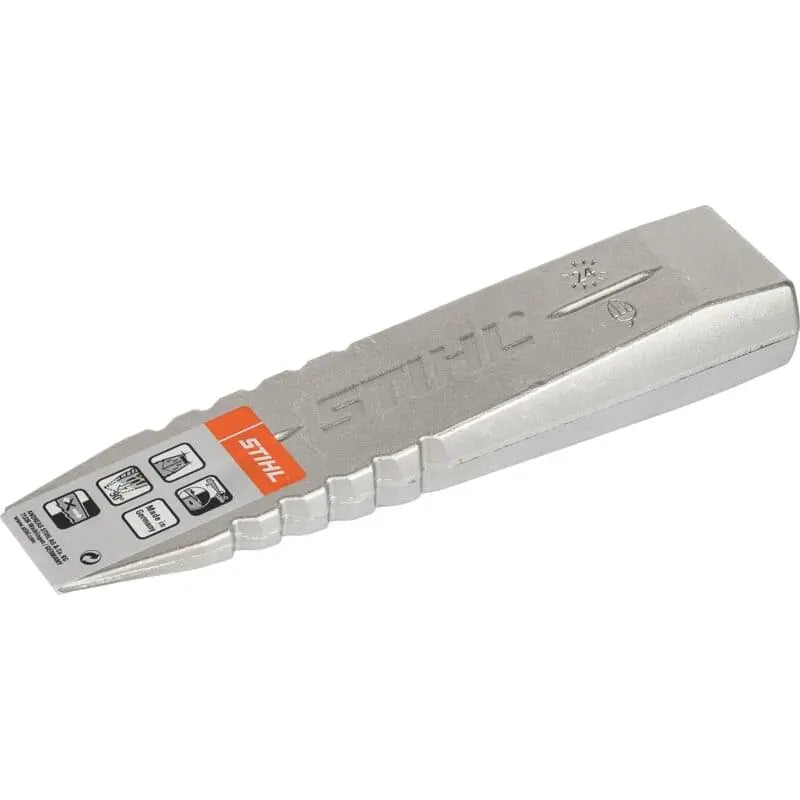Stihl Fällkeil L 240 x B 55x H 40 mm Stihl 00008812223 – Alu-Fällkeil mit Rückhalteschuppen Stihl