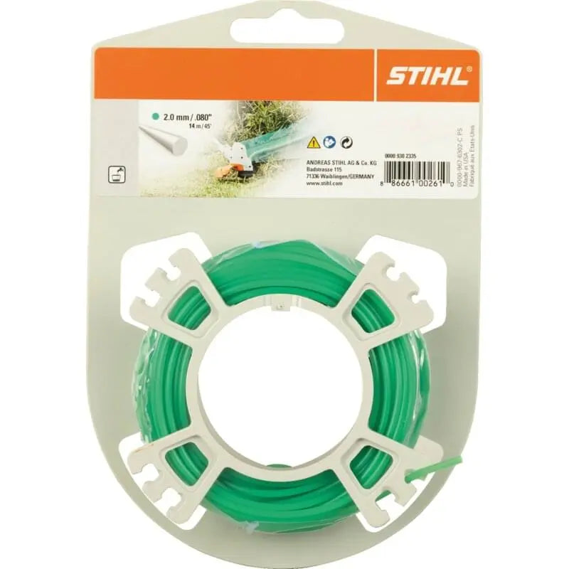 Stihl Mähfaden AD 2,0 mm x L 14 m Stihl 00009302335 – runde Standardform Stihl