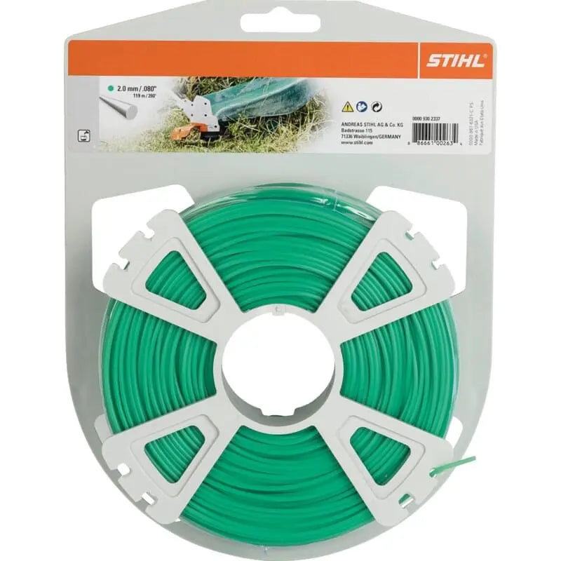 Stihl Mähfaden AD 2,0 mm x L 119 m Stihl 00009302337 – runde Standardform Stihl