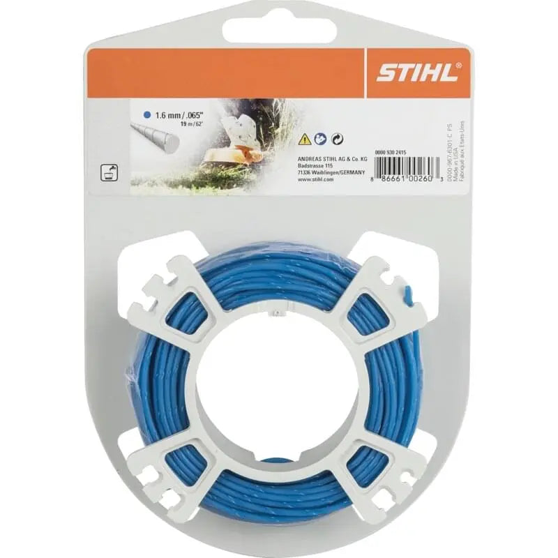 Stihl Mähfaden AD 1,6 mm x L 19 m Stihl 00009302415 – Rundfaden Stihl