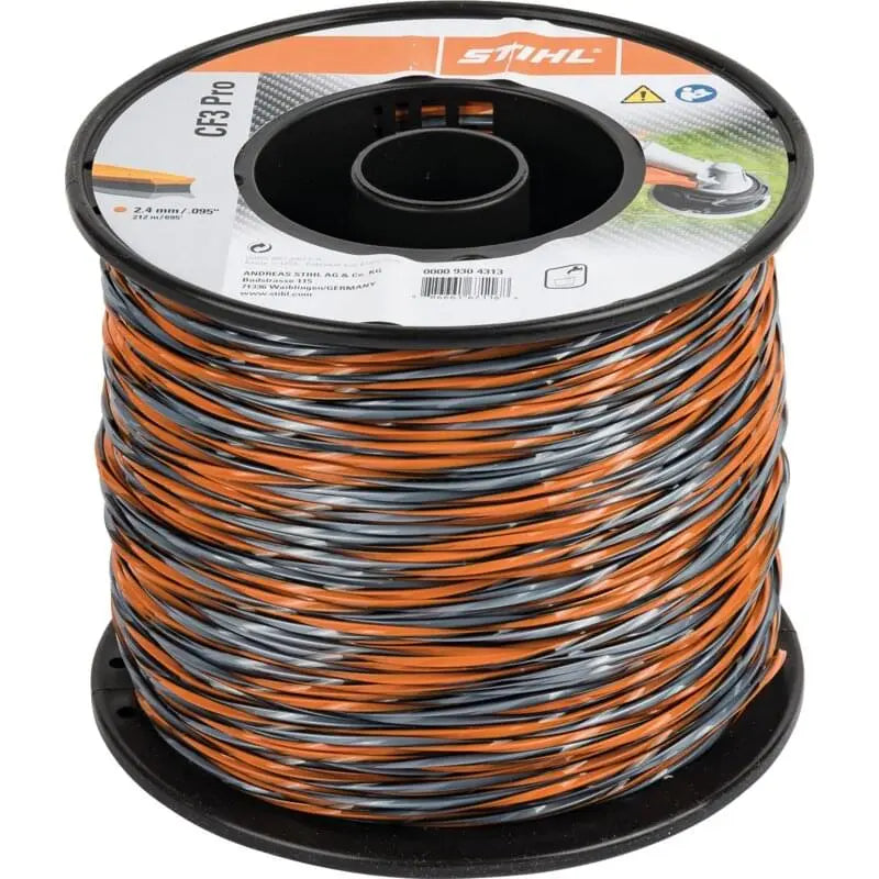 Stihl Mähfaden AD 2,4 mm, L 212 m, CF3 Pro Stihl 00009304313 – Kreuzprofil Stihl