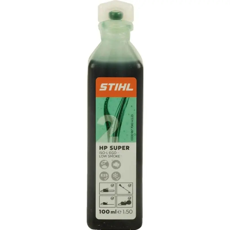 Stihl Zweitaktöl HP Super, Inhalt 100 ml Stihl 07813198067 – Stihl High Performance Super Stihl