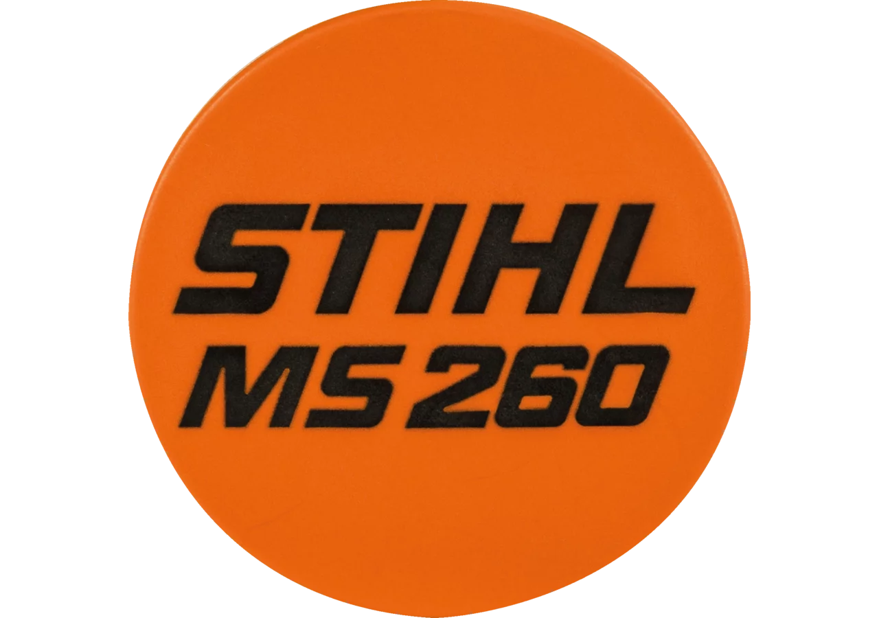 Typenschild für MS 260, für Motorsäge Stihl Stihl