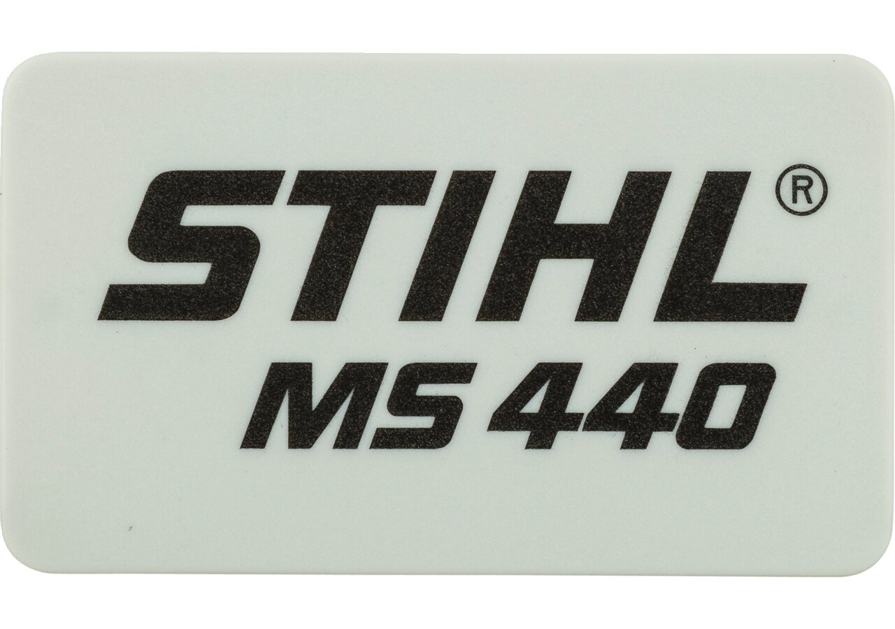 Typenschild MS 440, für Motorsäge Stihl Stihl