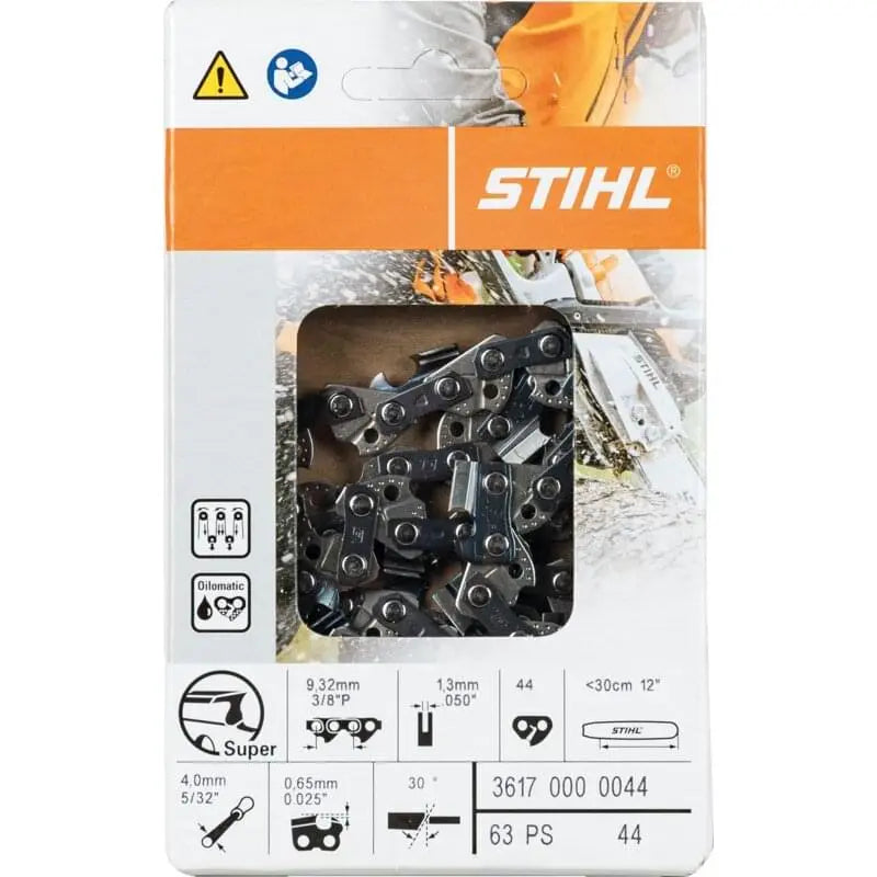 Stihl Sägekette T 3/8 Zoll, VM, S 1,3 mm, 44E Stihl 36170000044 – passend zu Modell: MS 171 Stihl