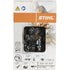 Stihl Sägekette T 3/8 Zoll, HM, S 1,3 mm, 47E Stihl 36360000047 – passend zu Modell: MS171 Stihl
