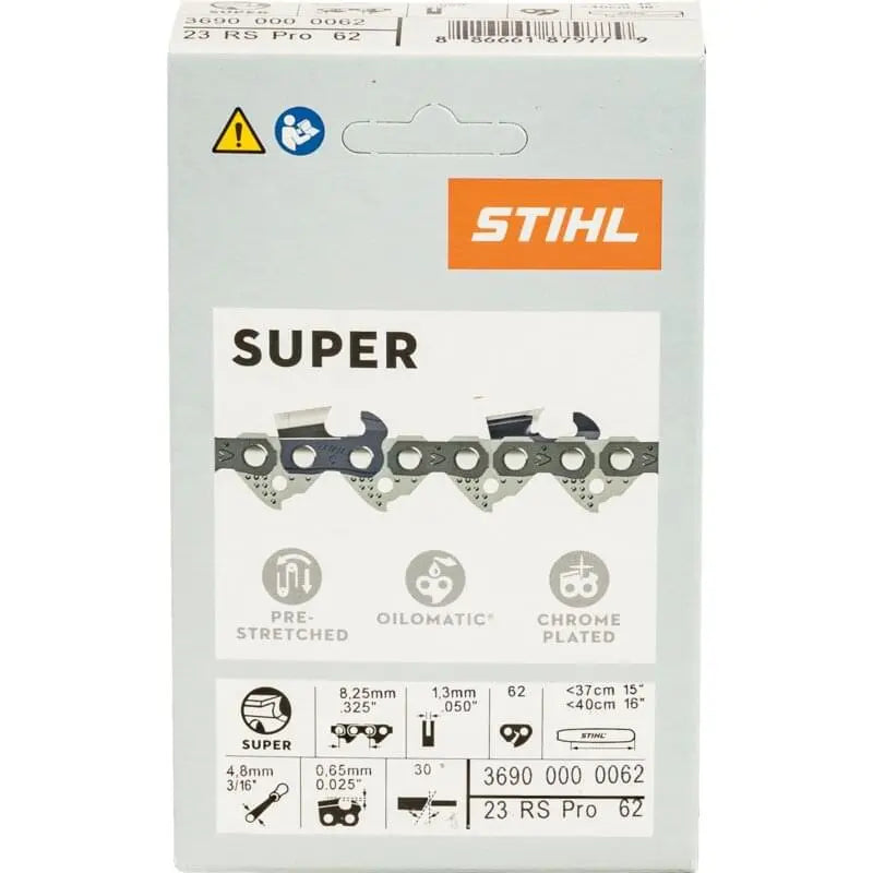 Stihl Sägekette T .325 Zoll, VM, S 1,3 mm, 62E Stihl 36900000062 – passend zu Modell: MS 251 Stihl