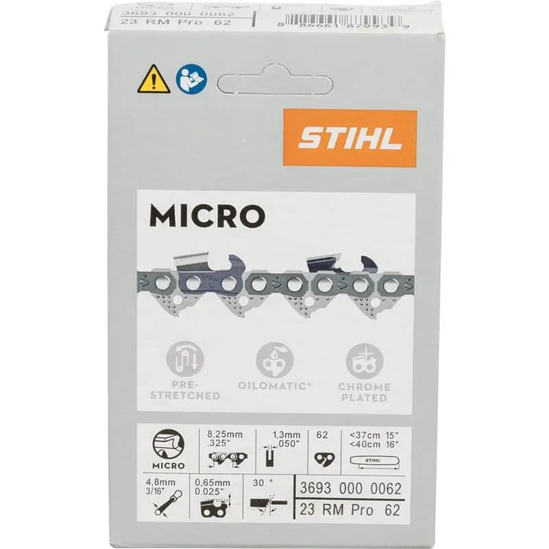 Stihl Sägekette T .325 Zoll, HM, S 1,3 mm, 62E Stihl 36930000062 – passend zu Modell: MS 260 Stihl