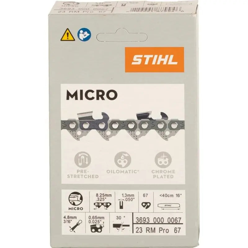 Stihl Sägekette T .325 Zoll, HM, S 1,3 mm, 67E Stihl 36930000067 – passend zu Modell: MS 260 Stihl