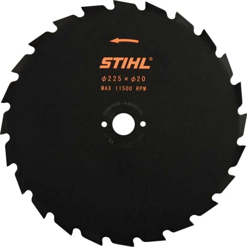 Stihl Freischneidersägeblatt mit 24 Zähne, AD 225, ZB 20 Stihl 40007134201 – Stihl Kreissägeblatt Stihl