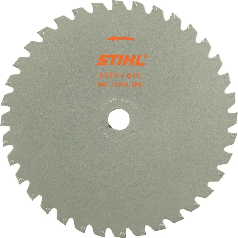 Stihl Freischneidersägeblatt mit 36 Zähne, Hartmetall, AD 225, ZB 20 Stihl 40007134211 – Stihl Kreissägeblatt Stihl