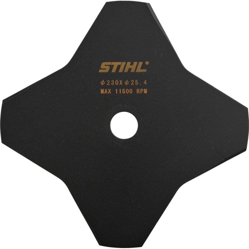 Stihl Freischneidermesser mit 4 Zähne, AD 230, ZB 25,4 mm Stihl 40017133801