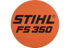 Stihl Typenschild FS 350 41349671507 Stihl