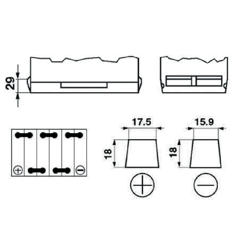 Prillinger Premium Batterie 12 V, 70 Ah, 540 A, Premium, 57024