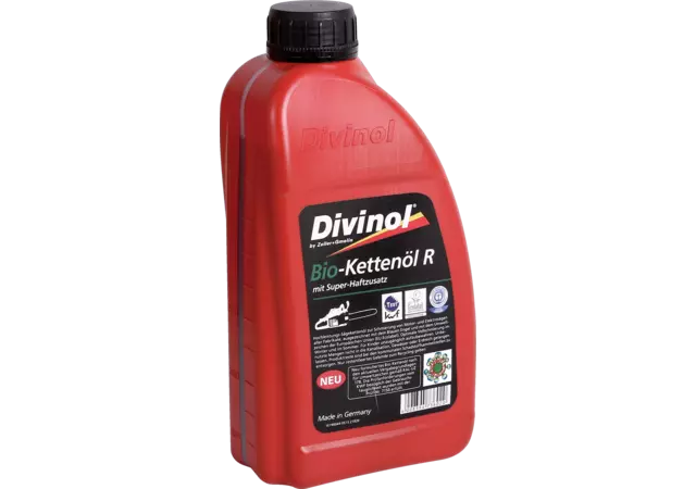 Divinol Bio-Kettenöl, 1 Liter zur Schmierung von Sägeketten, Elektro und Akkusägen