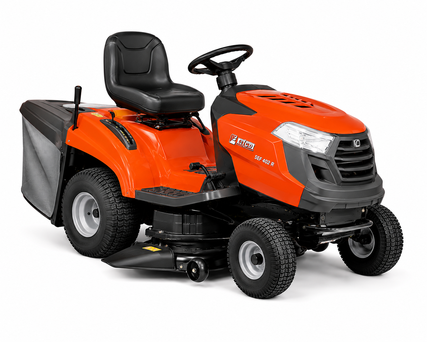 Efco SEF 402 R / 19 KV Orange Rasentraktor mit Heckauswurf GartenShop24 - Hochwertige Gartengeräte