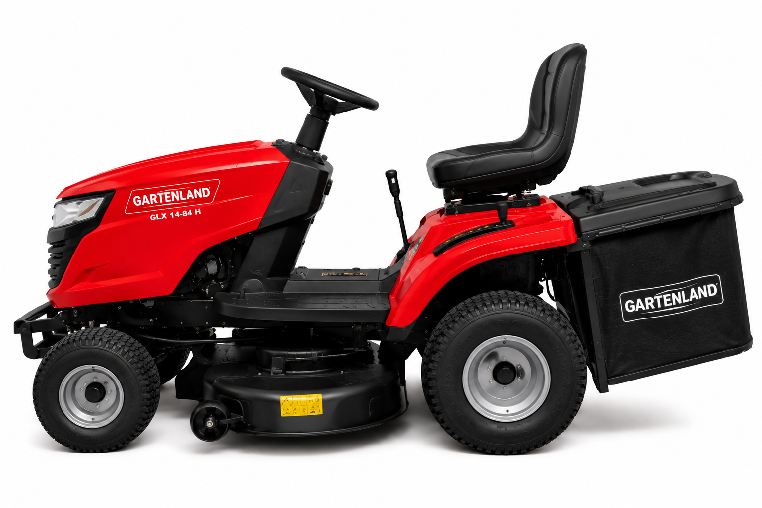GARTENLAND GLX 14-84 H Rasentraktor mit Hydrostat und 84 cm Schnittbreite Gartenland