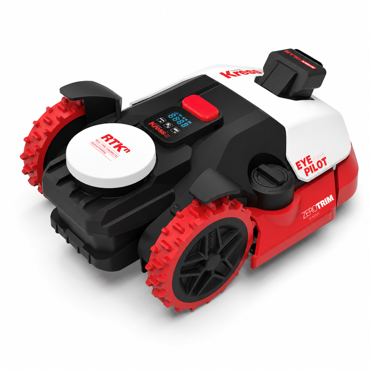Kress EyePilot RTK1500 KR271E Mähroboter bis 1.500 m² mit ZeroTrim Kress