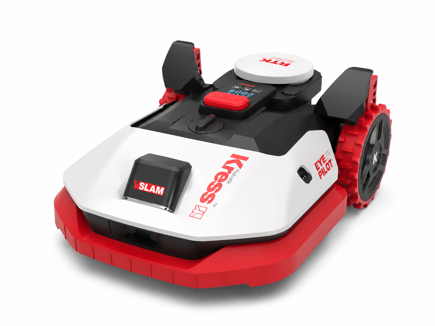 Kress EyePilot RTK500 KR250E Mähroboter bis 500 m² ohne Begrenzungskabel Kress