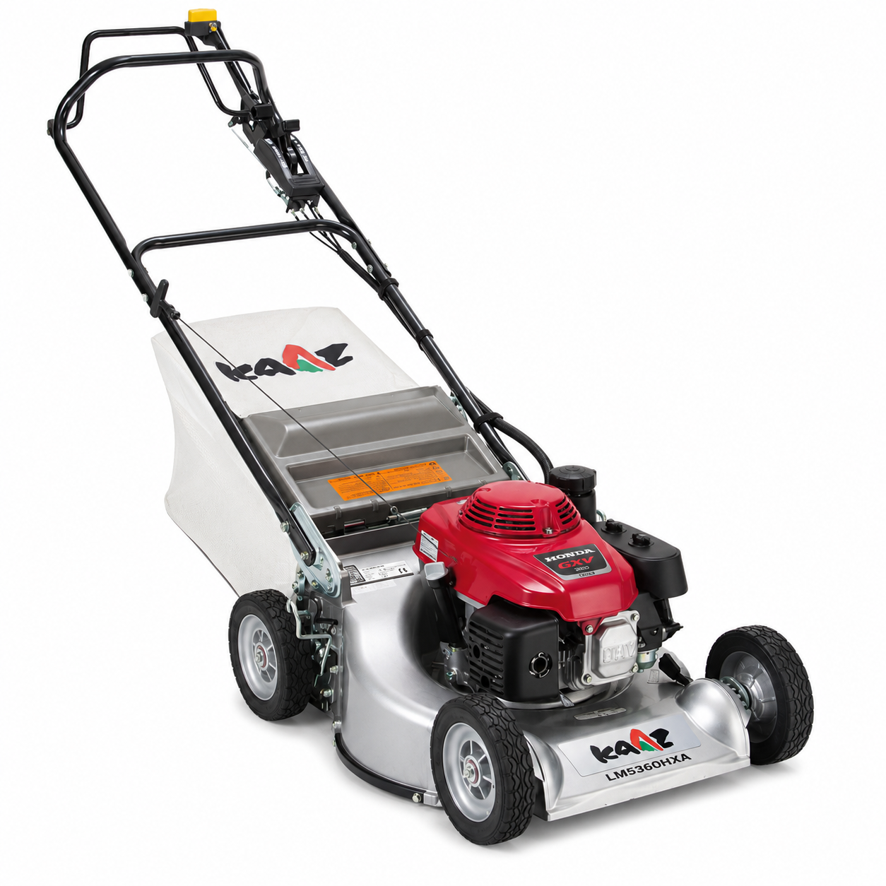KAAZ LM5360HXA Profi-Benzin-Rasenmäher mit Honda GXV160 Motor