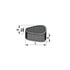 Briggs Luftfilter oval, L 120 x B 77 mm 790388