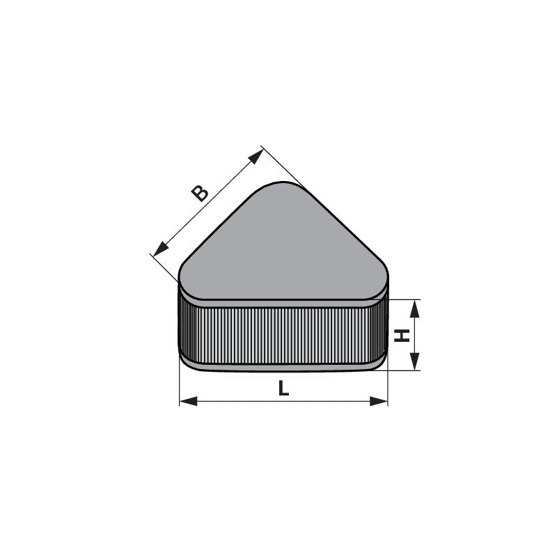 Kohler Luftfilter oval, L 120 x B 120 mm 1208305