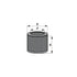 Luftfilter rund, AD 76 mm Loncin G200F – Passend zu G200F GartenShop24 - Hochwertige Gartengeräte