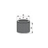 Briggs Luftfilter rund, AD 100 mm 798897