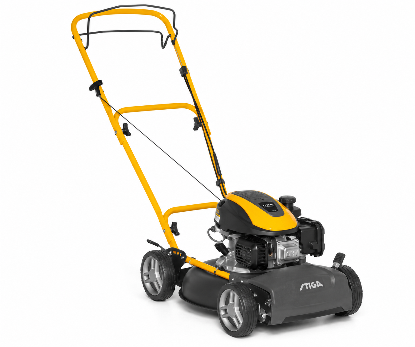 STIGA Multiclip 47 S Benzin-Mulchmäher mit Honda GCVx145 Motor