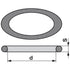 O-Ringe Dm 66,27 x 3,53 mm, 10 Stück NBR 70 Shore, DIN3771