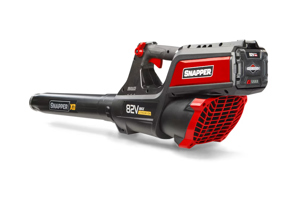 Akku-Laubbläser SXDBL82 von Snapper mit 82V und ergonomischem Griff