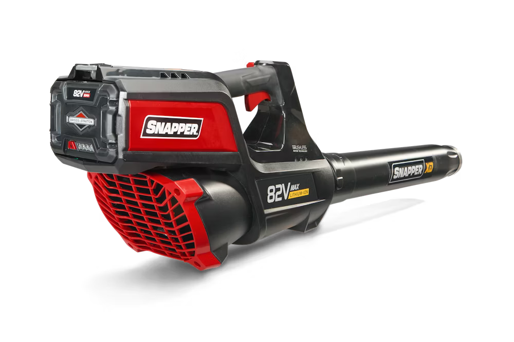 Akku-Laubbläser SXDBL82 von Snapper mit 82V und ergonomischem Griff