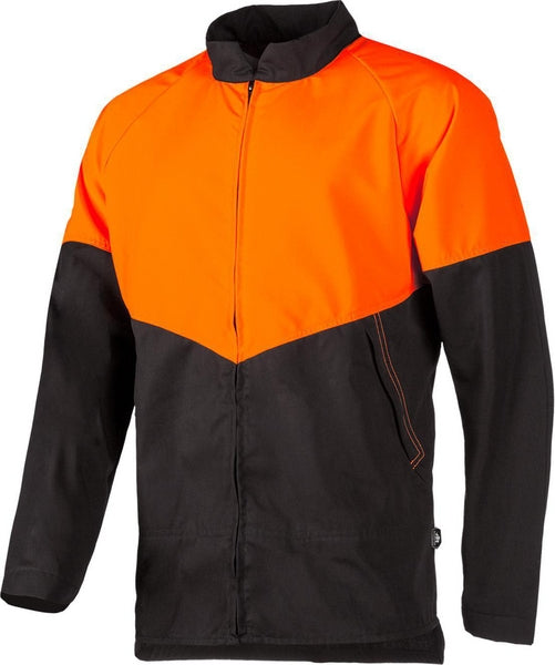 Arbeitsjacke, orange-grau, Größe 3XL, SIP