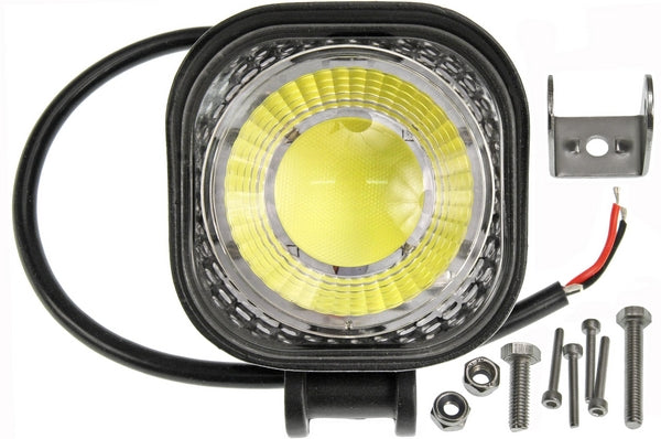 Arbeitsscheinwerfer, 10-30V, LED, 2000lm, Quadratisch