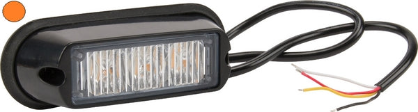 Blitzleuchte orange 3 LED passend für Universal