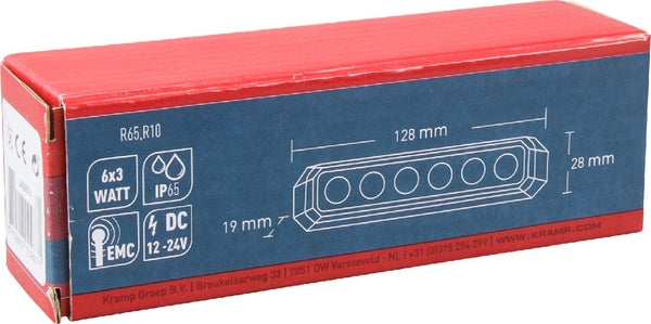 Blitzleuchte orange 6 LED passend für Universal