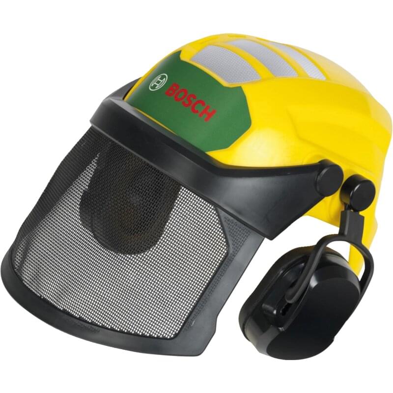 Bosch Kinder-Forsthelm mit klappbarem Visier von klein, Spielzeughelm