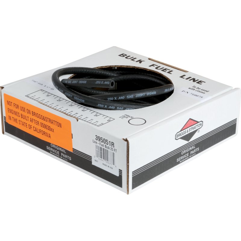 Briggs & Stratton Benzinschlauch 499742 / 395051R – 7,5 m Kraftstoffschlauch Briggs & Stratton