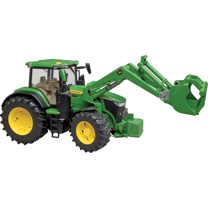 John Deere 7R 350 Traktor mit Frontlader – Bruder 1:16