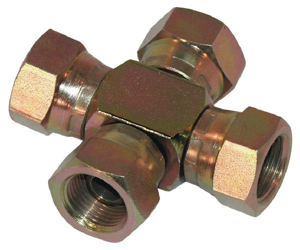 Burnett & Hillman Kreuzverschr. 1/4 BSP mit Mutter