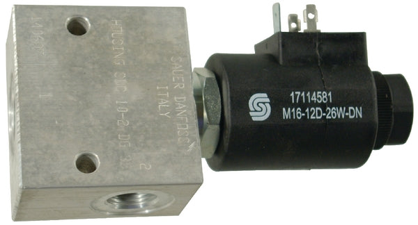 Danfoss 2/2 Wegeventil 12V, NCR, 1/2"