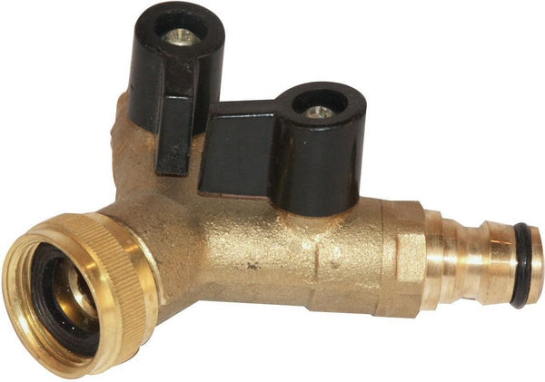 Dreiwege Eistecknippel 3/4" IG