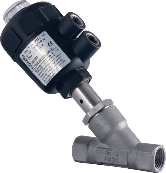 Duravis Schrägsitzventil 2/2 NC 2"