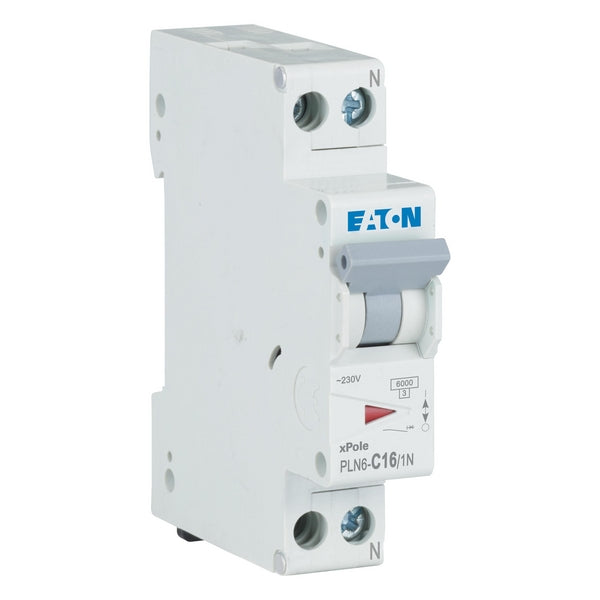 Eaton Leitungsschutzschalter 16A,1P+N,C