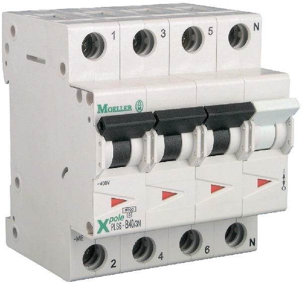 Eaton Leitungsschutzschalter 40A,3P+N,B